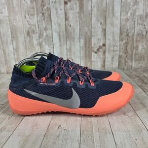 Nike Free Hyperfeel Women's Running Shoes Blue Orange Size‎ 7.5 US